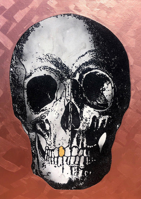 Dirty South Skull Rose Gold // William Goodman